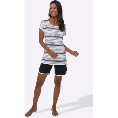 Shorty's 36/38 zwart + wit Dames Shorty's 36/38 zwart + wit Dames