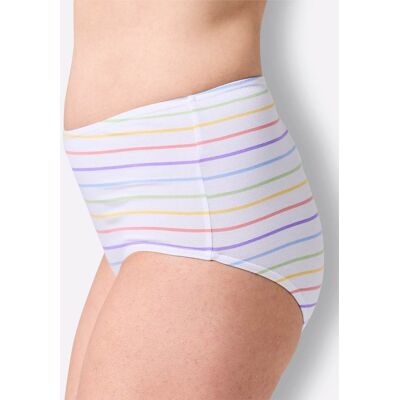 Tailleslip 38 wit gestreept Dames Tailleslip 38 wit gestreept Dames