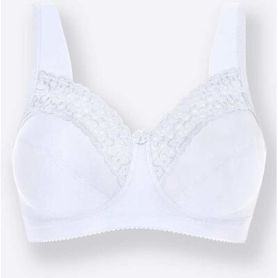 Steunbeha zonder beugel 100C wit Dames Steunbeha zonder beugel 100C wit Dames