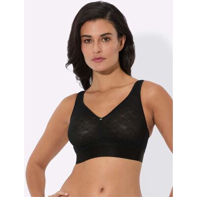 Comfortbeha zonder beugel 100A zwart Dames Comfortbeha zonder beugel 100A zwart Dames