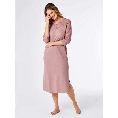 Nachthemd 36/38 mauve Dames Nachthemd 36/38 mauve Dames