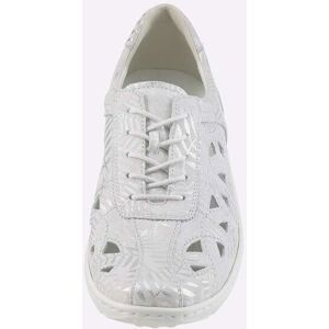 veterschoen 4,5 lichtgrijs/zilverkleurig Dames veterschoen 4,5 lichtgrijs/zilverkleurig Dames
