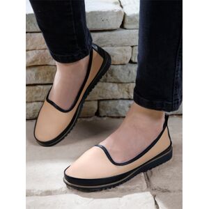 instapper 36 crème/zwart Dames instapper 36 crème/zwart Dames