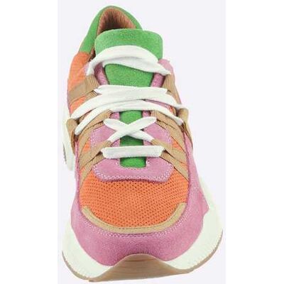 Sneaker 36 oranje/bont Dames Sneaker 36 oranje/bont Dames