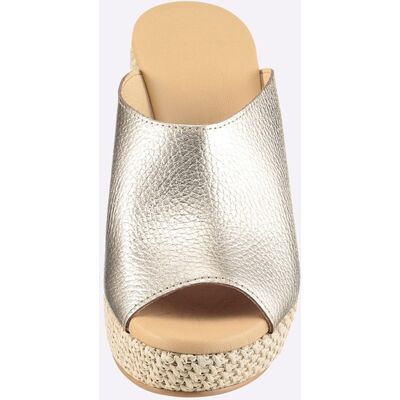 slippers 35 bronskleurig/beige Dames slippers 35 bronskleurig/beige Dames