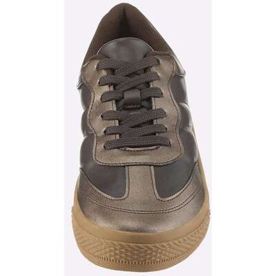 Sneaker 36 bruin/bronskleurig Dames Sneaker 36 bruin/bronskleurig Dames
