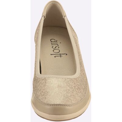 ballerina 37 beige gedessineerd Dames ballerina 37 beige gedessineerd Dames