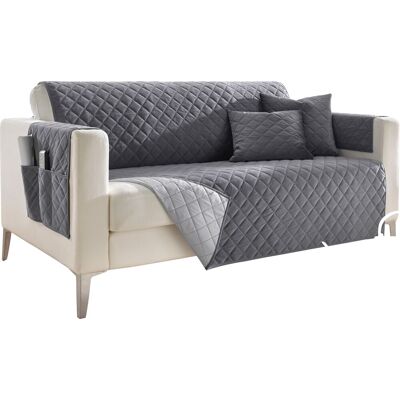 Woonserie 50x200 cm - Fauteuil- of bankbeschermer lichtgrijs unisex Woonserie 50x200 cm - Fauteuil- of bankbeschermer lichtgrijs unisex