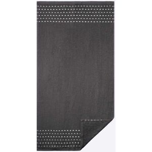 wäschepur 4 stuks handdoeken antraciet - Handdoek wäschepur 4 stuks handdoeken antraciet - Handdoek