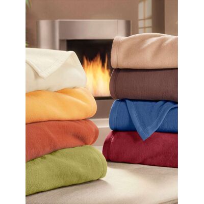 Biederlack WITT-PBK wollen deken - 150x200cm, Beige - Wohndecke Biederlack WITT-PBK wollen deken - 150x200cm, Beige - Wohndecke