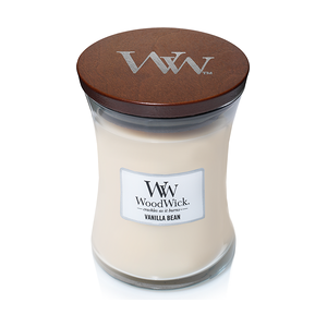 Woodwick WW Vanilla Bean Medium Candle - WoodWick
