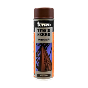 tenco Ferro primer roodbruin 0,5l spray verf/beits - tenco