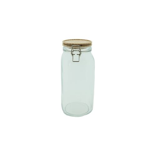 Clayre & Eef Voorraadpot  2100 ml Glas Voorraadbus