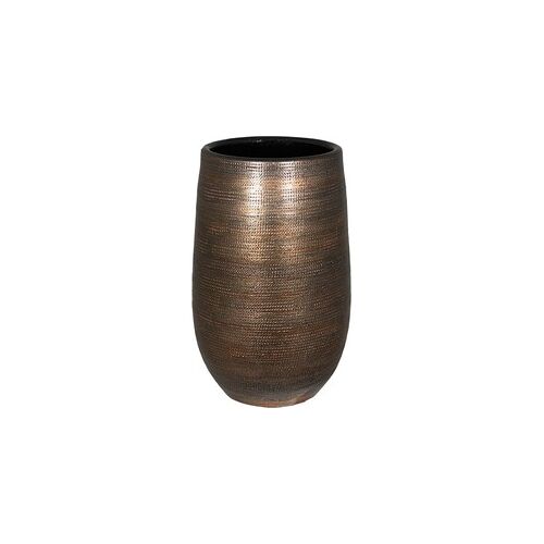 HS Potterie Bruin Koper Vaas-Pot Tokio - Bruin Koper Vaas-Pot Tokio 22x40