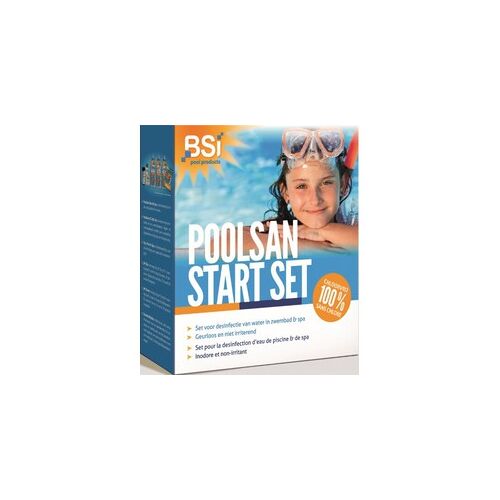 Pool Products Totale waterbehandeling PoolSan - Start Set 1 stuk - BSI