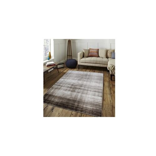 Flycarpets VITULA MODERN BRUIN / BEIGE VLOERKLEED GESTREEPT