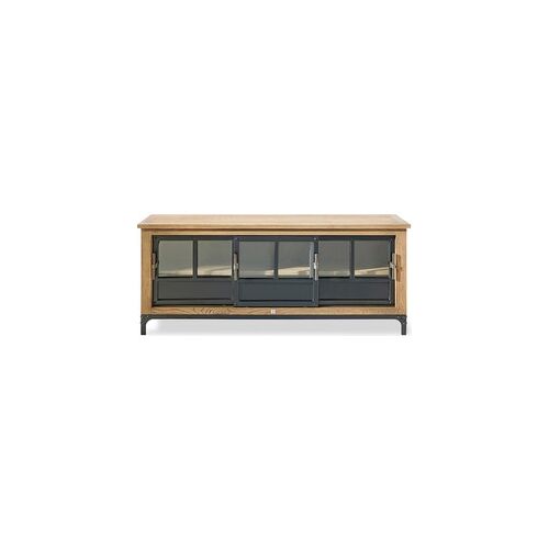 Riviera Maison TV Kast Meubel - The Hoxton Flatscreen Dresser - Zwart