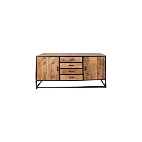 Clayre & Eef Dressoir  160x45x75 cm Bruin Hout Ladekast