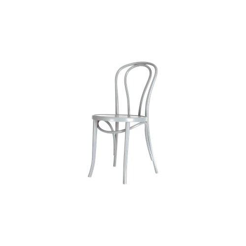 Fameg Vienna Thonet No. 18 houten bistrostoel grijs