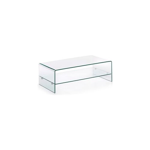 Kave Home - Burano glazen salontafel 110 x 55 cm