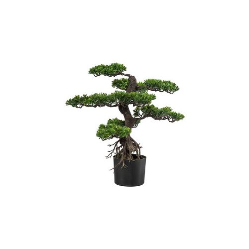 Kopu® Kunstplant Bonsai 65 cm - in zwarte Pot - Bonsai boompje