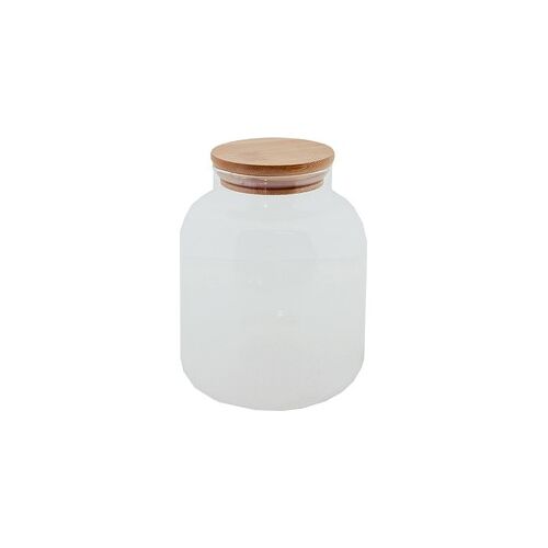 Clayre & Eef Voorraadpot  1200 ml Glas Voorraadbus