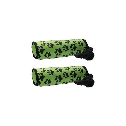 Banzaa Honden speeltouw - flostouw - groen 2 stuks