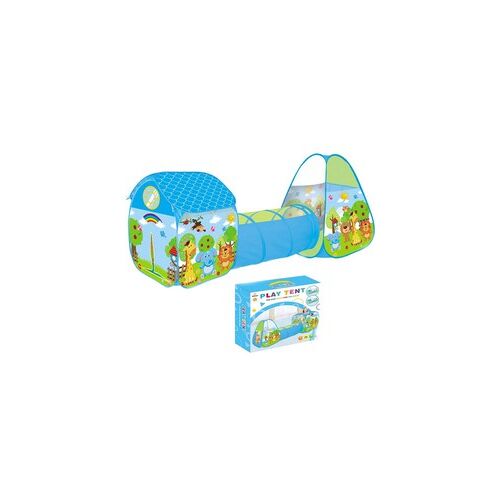 Decopatent® Ballenbak MET Speeltent EN Speeltunnel - Ballenbak Speeltent - Baby - Peuter - Speeltent voor kinderen - Ballentent Popup