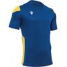 Macron POLIS SHIRT ROY/YEL 50810305 Kobalt-Geel