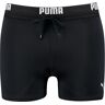 PUMA SWIM MEN LOGO SWIM TRUNK 1P Zwart 100000028-200 Zwart