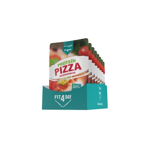 Fit4Day Protein Pizza (8x250g) poeder Ingrediënten bakken Bakmix