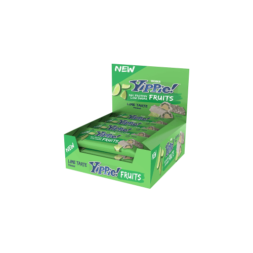 Weider YIPPIE! Bar 12x45g Lime Tarte, limoen reep eiwit bars