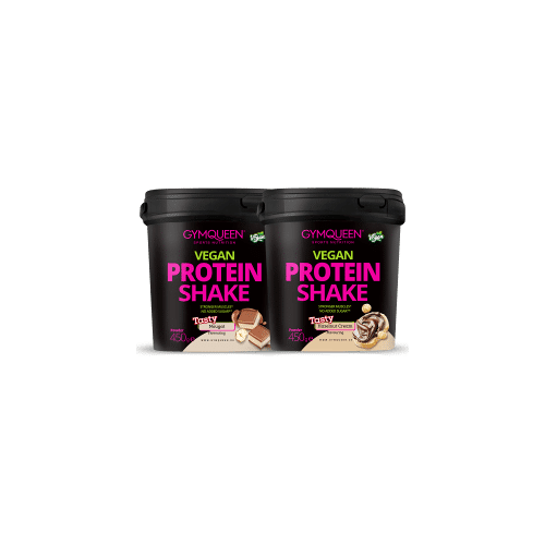 Vegan Protein 2er Pack GYMQUEEN poeder eiwit Veganistisch