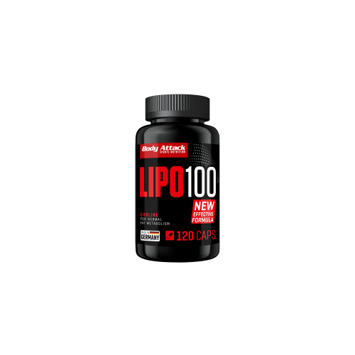 Body Attack Lipo 100 (120 caps) capsules metabolisme Vetverbrander