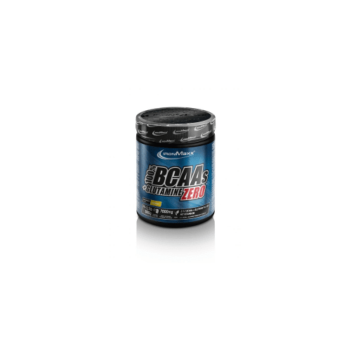 IronMaxx 100% BCAAs + Glutamine Zero 500g Mango, mango poeder aminozuren BCAA Glutamin