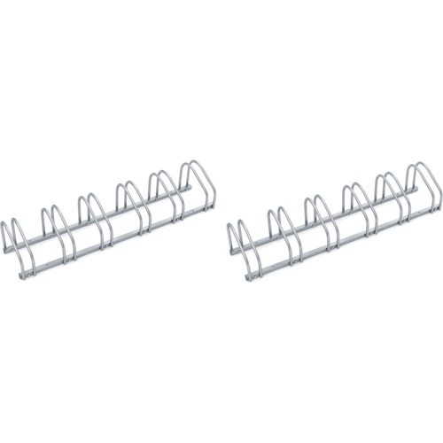 Monzana 2 stuks Fietsenrek - Fietsenstalling- voor 12 fietsen - 160x32x27 cm - Metalen fietsenrek