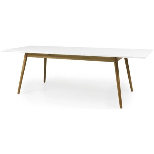 Tenzo Dot Uitschuifbare Tafel 180/240x90x75 - Wit Tafelblad