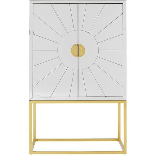 Kare Design Barkast Queen - B91 X D45 X H147 Cm - Spiegelglas