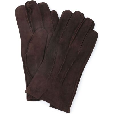 Profuomo Handschoenen Bruin Suede Profuomo Handschoenen Bruin Suede