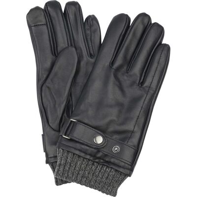 Suitable Handschoen Nappa Leer Zwart Suitable Handschoen Nappa Leer Zwart