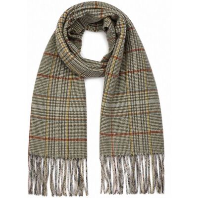 Barbour Sjaal Macklow Reversible Lambswool Tweed Multi - Barbour Sjaal Macklow Reversible Lambswool Tweed Multi -