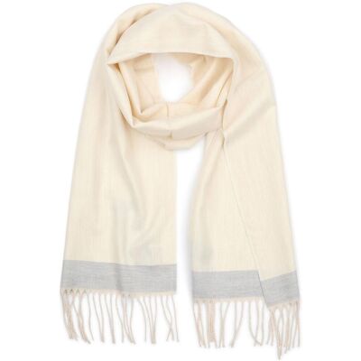 Suitable Sjaal Softfeel Ecru - Suitable Sjaal Softfeel Ecru -