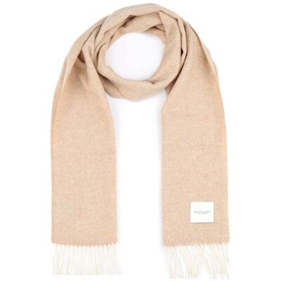 Profuomo Sjaal Lamswol Lichtbeige - Profuomo Sjaal Lamswol Lichtbeige -