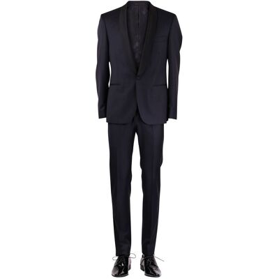 Suitable Donkerblauwe Smoking London 100% Wol Suitable Donkerblauwe Smoking London 100% Wol