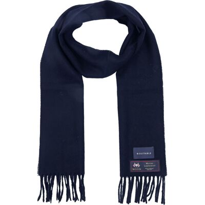 Suitable Sjaal Merino Wol Navy - Suitable Sjaal Merino Wol Navy -