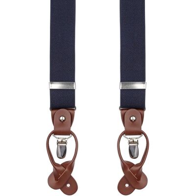 Suitable Luxe Bretels Navy - Suitable Luxe Bretels Navy -