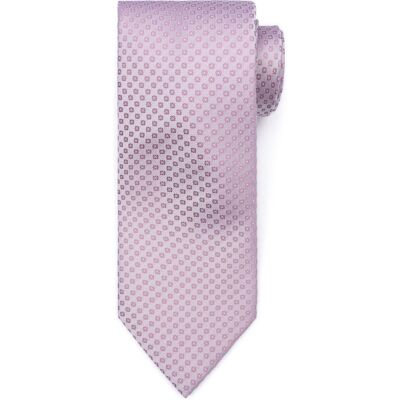 Suitable Zijde Stropdas Small Dots Roze - Suitable Zijde Stropdas Small Dots Roze -