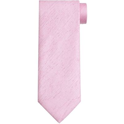 Suitable Zijde Stropdas Melange Roze - Suitable Zijde Stropdas Melange Roze -