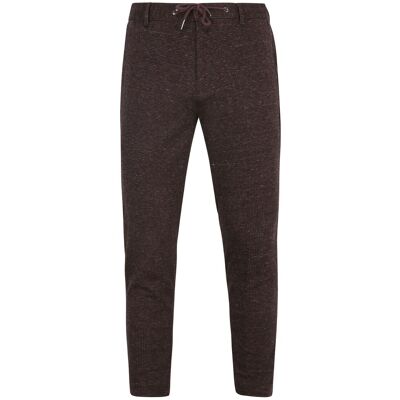 Suitable Chino Das Pied de Poule Aurbergine Suitable Chino Das Pied de Poule Aurbergine