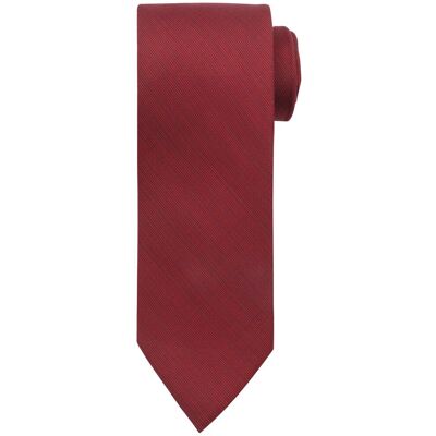 Suitable Stropdas Zijde Bordeaux K82-1 - Suitable Stropdas Zijde Bordeaux K82-1 -